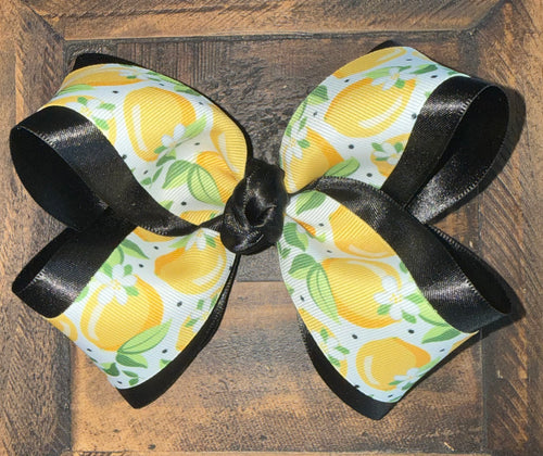 4” Lemon Drop Bow