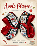 4” Apple Blossom Bow