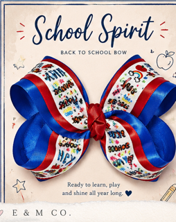School Spirit Bow