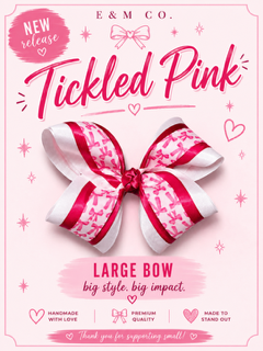 Tickled Pink Bow